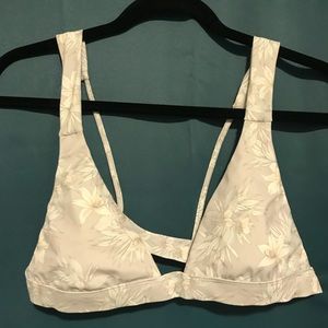 Pac Sun floral bikini top